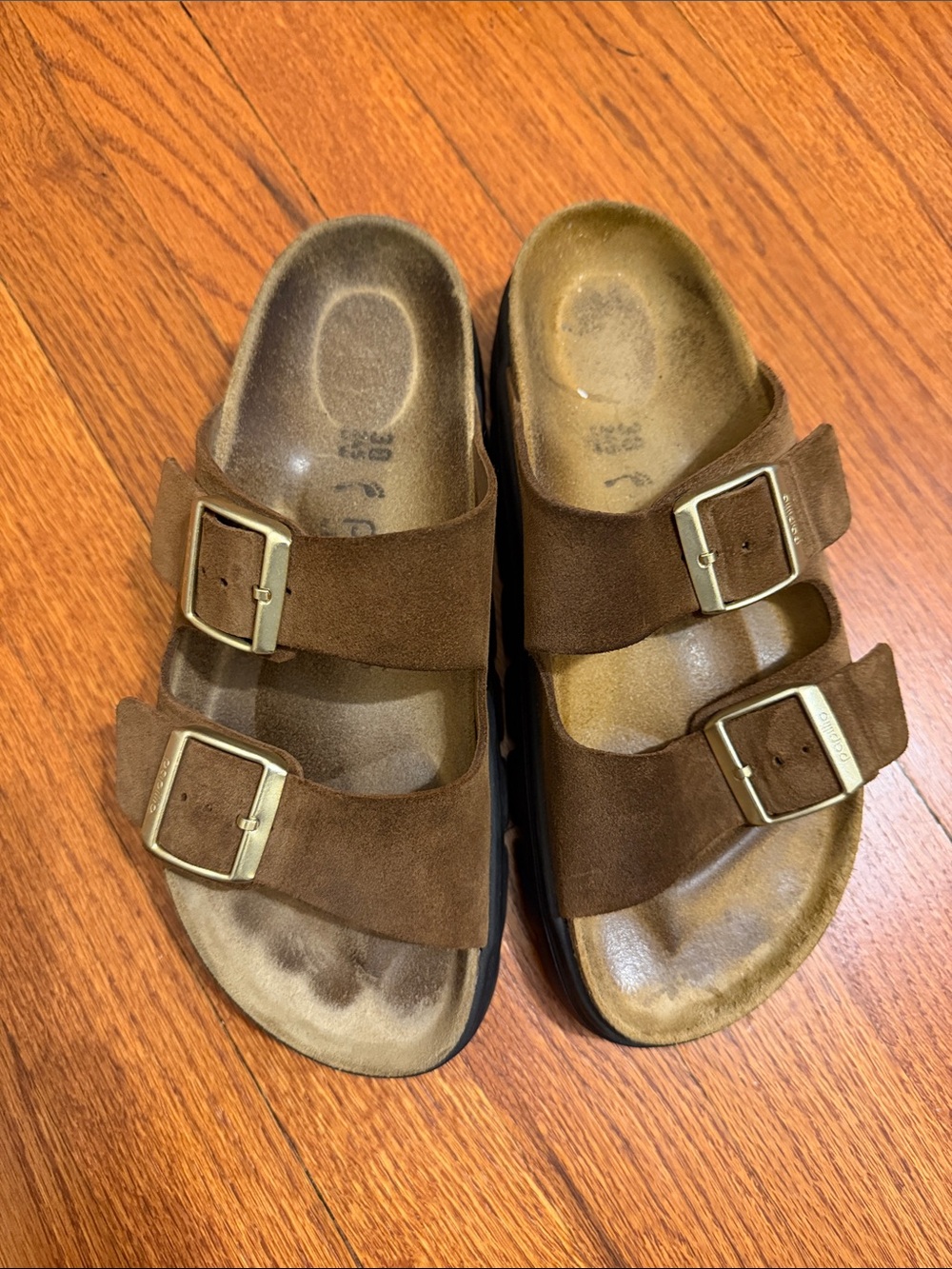 Birkenstock Sandals Brown Papilloo